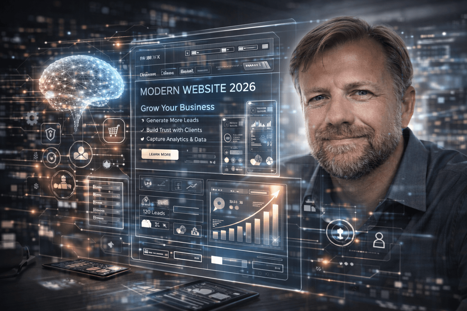 Зачем бизнесу современный сайт в 2026 году